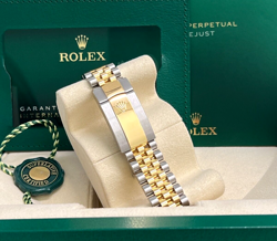 126333 Rolex Datejust 41mm Steel &Yellow Gold Black Dial Jubilee-2024 Release
