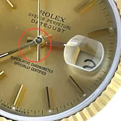 ROLEX DATEJUST 16233 K18/SS #486