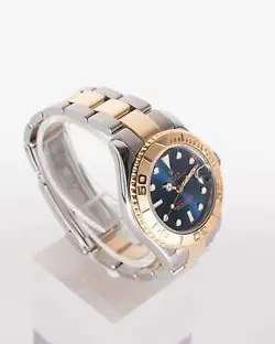 Rolex Yachtmaster 35mm 168623 Two tone Blue dial