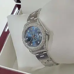 WRISTWATCH W/ BLUE