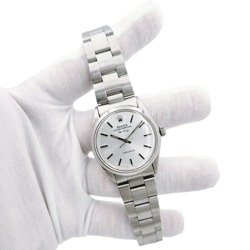 Men's Rolex 34mm Air-King Vintage Oyster Stainless Steel Wristwatch. (5500)