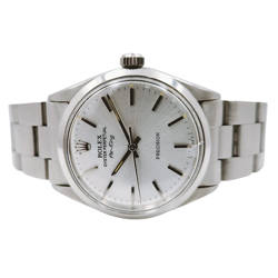 Men's Rolex 34mm Air-King Vintage Oyster Stainless Steel Wristwatch. (5500)