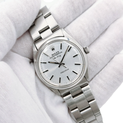 Men's Rolex 34mm Air-King Vintage Oyster Stainless Steel Wristwatch. (5500)