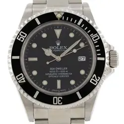 AUTHENTIC ROLEX SEA-DWELLER 16600 SS AUTOMATIC SERIAL INFO:D SERIAL  #270-003...