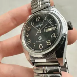 BLACK USSR WATCH