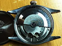 1953 ROLEX OVETTONE BIG BUBBLEBACK 