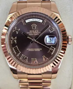 BROWN DIAL 41MM