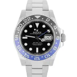 2021 PAPERS ROLEX GMT-MASTER II BATMAN BLUE BLACK 40MM 126710 BLNR WATCH BOX