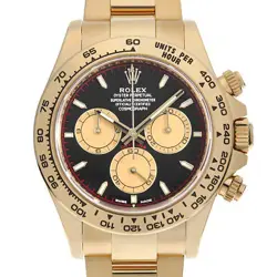 ROLEX DAYTONA 126508 BLACK X CHAMPAGNE RANDOM NUMBER SECOND HAND MENS