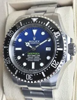 ROLEX SEA-DWELLER DEEPSEA 44MM 126660 JAMES CAMERON BLUE BOX & PAPERS