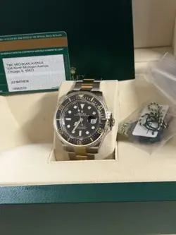 ROLEX SEA-DWELLER 126603 - TWO TONE 43MM WATCH - FULL SET (2019)