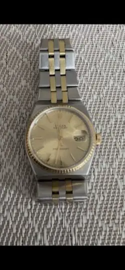 GOLD BEZEL.