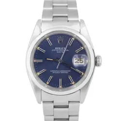 DATE BLUE 34MM