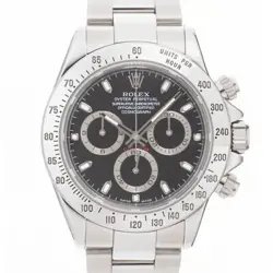 ROLEX DAYTONA 116520 BLACK WARRANTY 2006 SN/#D