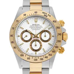 ROLEX DAYTONA 16523 WHITE S NUMBER SECOND HAND MENS