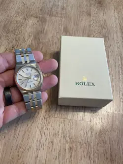 Super Rare, K Serial Circa 2001 Rolex Datejust Oysterquartz Ref: 17013