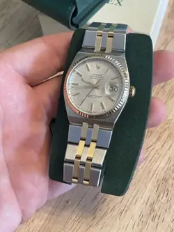 Super Rare, K Serial Circa 2001 Rolex Datejust Oysterquartz Ref: 17013