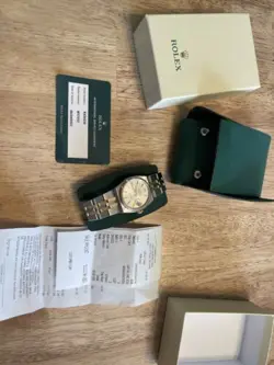 Super Rare, K Serial Circa 2001 Rolex Datejust Oysterquartz Ref: 17013