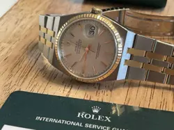 Super Rare, K Serial Circa 2001 Rolex Datejust Oysterquartz Ref: 17013