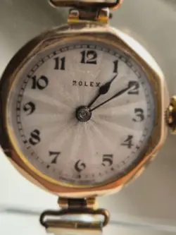 FACED ROLEX WRISTWATCH