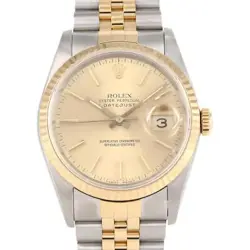ROLEX DATEJUST 16233 SSXYG AUTOMATIC WINDING E NUMBER R45_1125