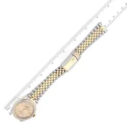 ROLEX DATEJUST 36 STEEL YELLOW GOLD DIAMOND MENS WATCH 126283