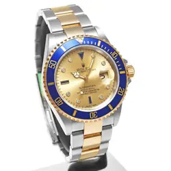 ROLEX Submariner Diamond Ref.16613SG watch men TO174928