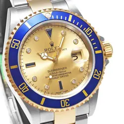 ROLEX Submariner Diamond Ref.16613SG watch men TO174928