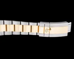 Rolex Daytona Blue Arabic "Racing" Dial 18K Yellow Gold / SS WITH BOX AND PAPERS