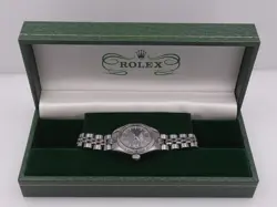 ROLEX DATE LADY 6919 JUBILEE THUNDERBIRD BEZEL AUTOMATIC YEAR 1972 STEEL WATCH