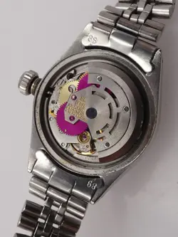 ROLEX DATE LADY 6919 JUBILEE THUNDERBIRD BEZEL AUTOMATIC YEAR 1972 STEEL WATCH