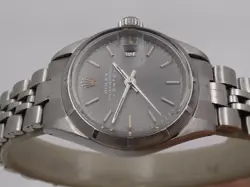 ROLEX DATE LADY 6919 JUBILEE THUNDERBIRD BEZEL AUTOMATIC YEAR 1972 STEEL WATCH
