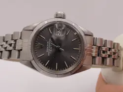 ROLEX DATE LADY 6919 JUBILEE THUNDERBIRD BEZEL AUTOMATIC YEAR 1972 STEEL WATCH