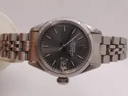 ROLEX DATE LADY 6919 JUBILEE THUNDERBIRD BEZEL AUTOMATIC YEAR 1972 STEEL WATCH