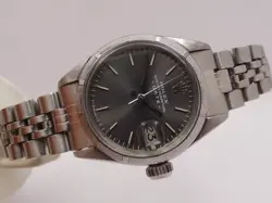 ROLEX DATE LADY 6919 JUBILEE THUNDERBIRD BEZEL AUTOMATIC YEAR 1972 STEEL WATCH