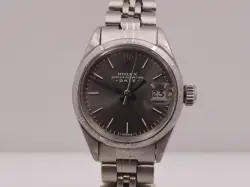 ROLEX DATE LADY 6919 JUBILEE THUNDERBIRD BEZEL AUTOMATIC YEAR 1972 STEEL WATCH