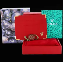 MINT Rolex 68278 Yellow Gold 31mm Midsize Pearl Diamond Lady President Watch