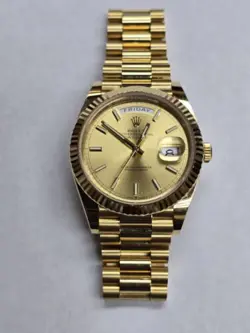 GOLD 40MM DAY-DATE