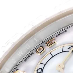 ROLEX DAYTONA STEEL YELLOW GOLD MOP DIAMOND MENS WATCH 116503 BOX CARD