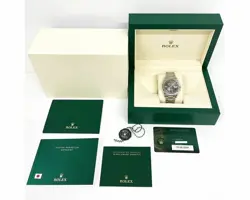ROLEX DATEJUST 126200 SILVER OYSTER BRACELET WITH SILVER BEZEL