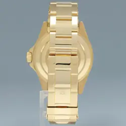 MINT Rolex 16618 Submariner Yellow Gold Blue Sunburst 40mm Watch Box