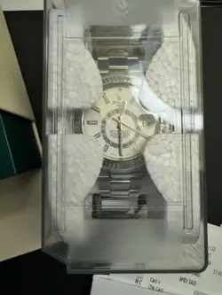 Rolex Sky-Dweller White 326934 Steel Oyster Bracelet with Steel Bezel