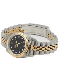 ROLEX Oyster Perpetual 11P Diamond 67193G U number’97’s watch women TO175213