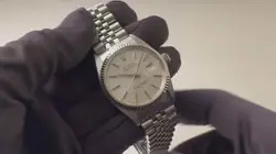 rolex Datejust 1983's 16014 Silver Dial watch men TO175287