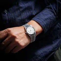 rolex Datejust 1983's 16014 Silver Dial watch men TO175287