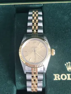ROLEX GOLD STAINLESS