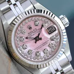 WATCH STEEL PINK