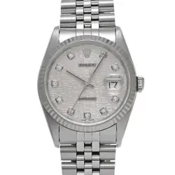 ROLEX DATEJUST DIAMOND 16234G MEN'S AUTOMATIC #GZ126