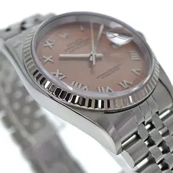 USED ROLEX Datejust 16234 Pink Case: 36.0mm Band: 19.5cm Men's Watch #11413626