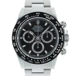 ROLEX DAYTONA 116500LN BLACK WARRANTY 2017 BOX/PAPER